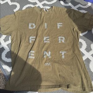 Next Level Apparel Olive Graphic Tee
